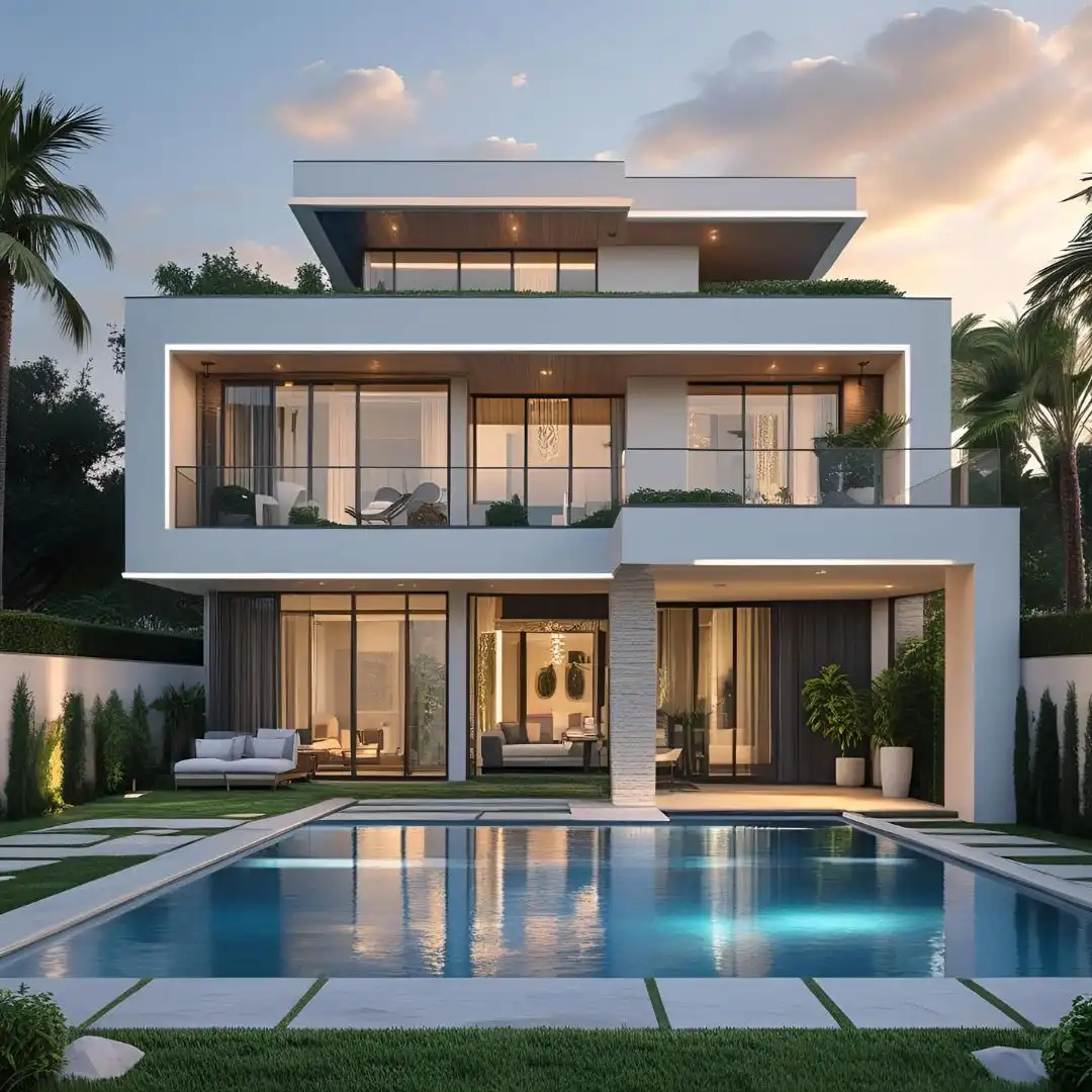 تصميم واجهات فلل