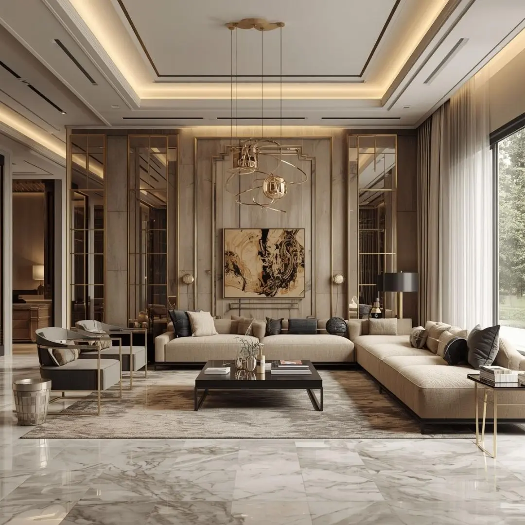 ديكور صالات جلوس فخمة