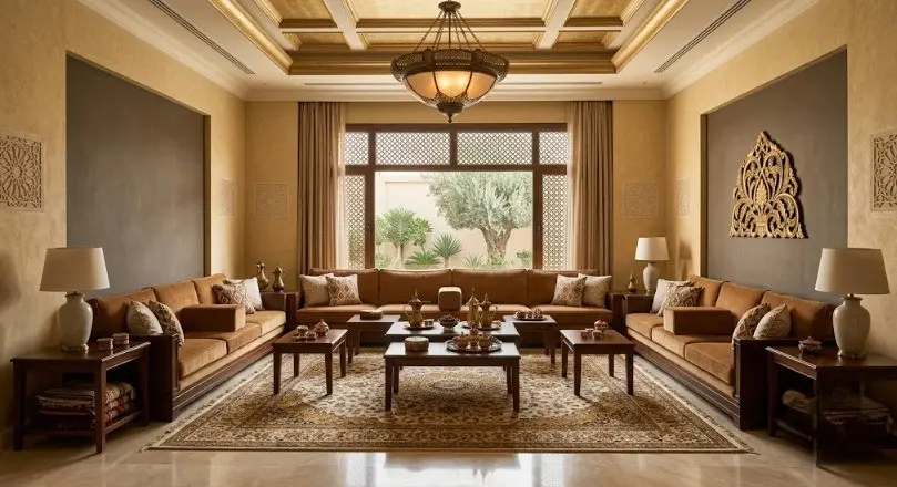 افكار الوان غرف استقبال الضيوف