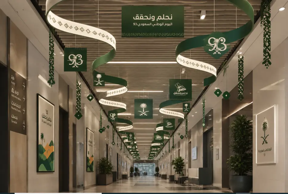 أفكار ديكور اليوم الوطني