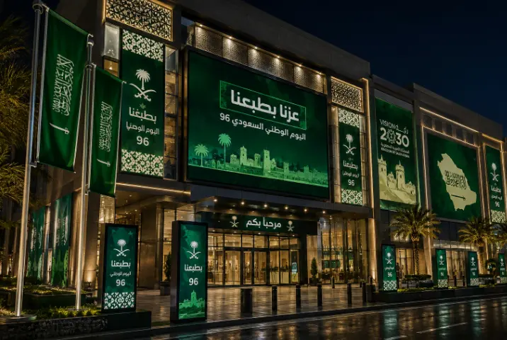ديكورات اليوم الوطني