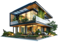 real-estate-luxury-residential-or-commercial-building-on-transparent-background-png